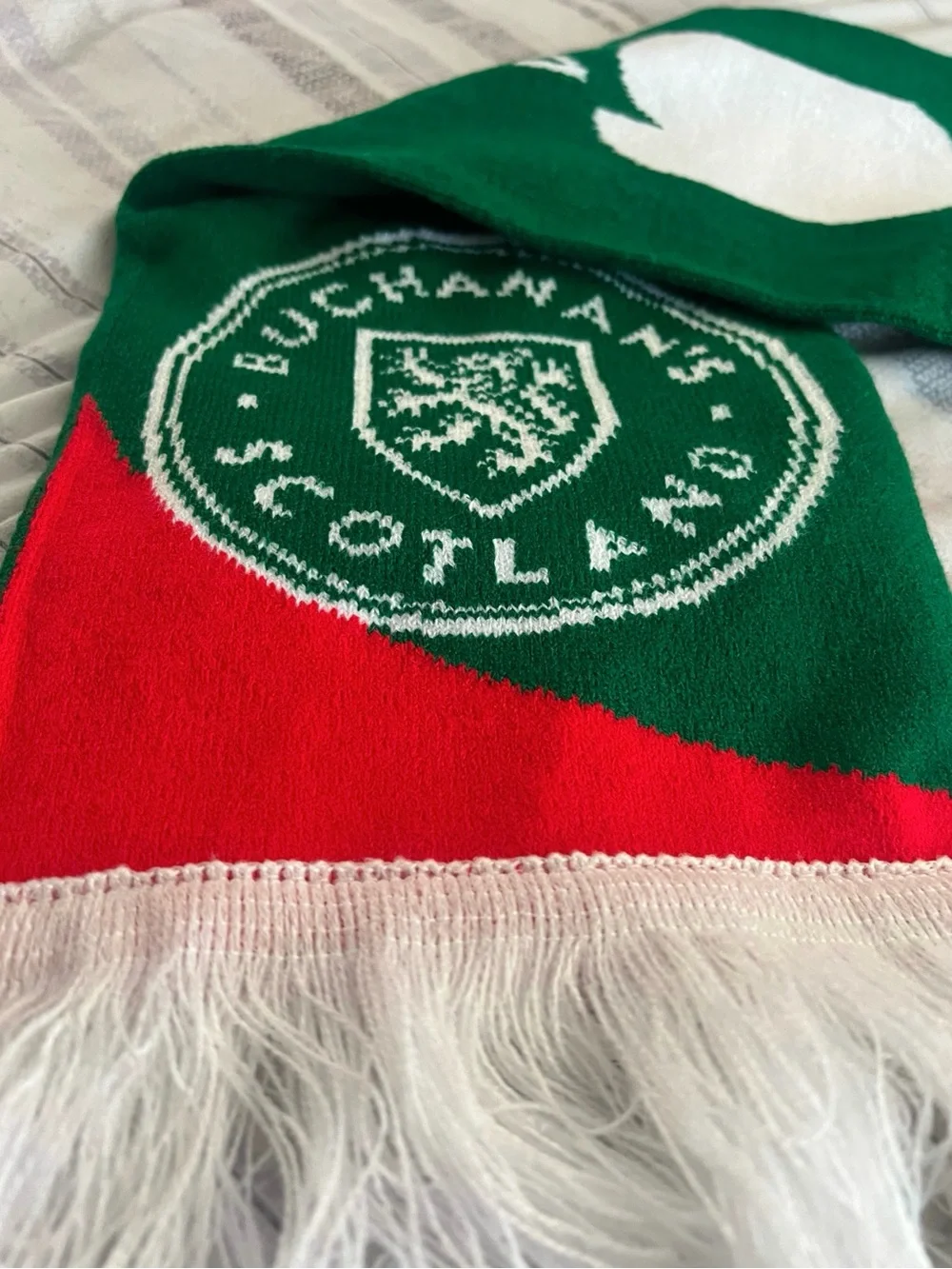 New Limited Edition Fifa World Cup 2026 Buchanan Scotch Whisky Soccer Fan Scarf